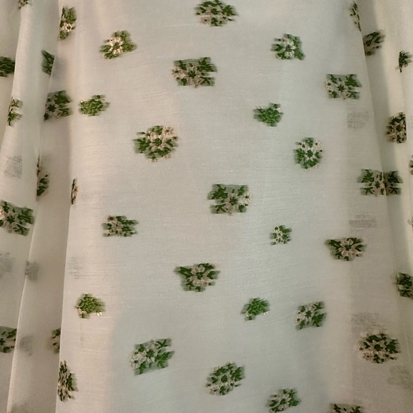 Hill House White Floral Midi Dress - Picture 3 of 4